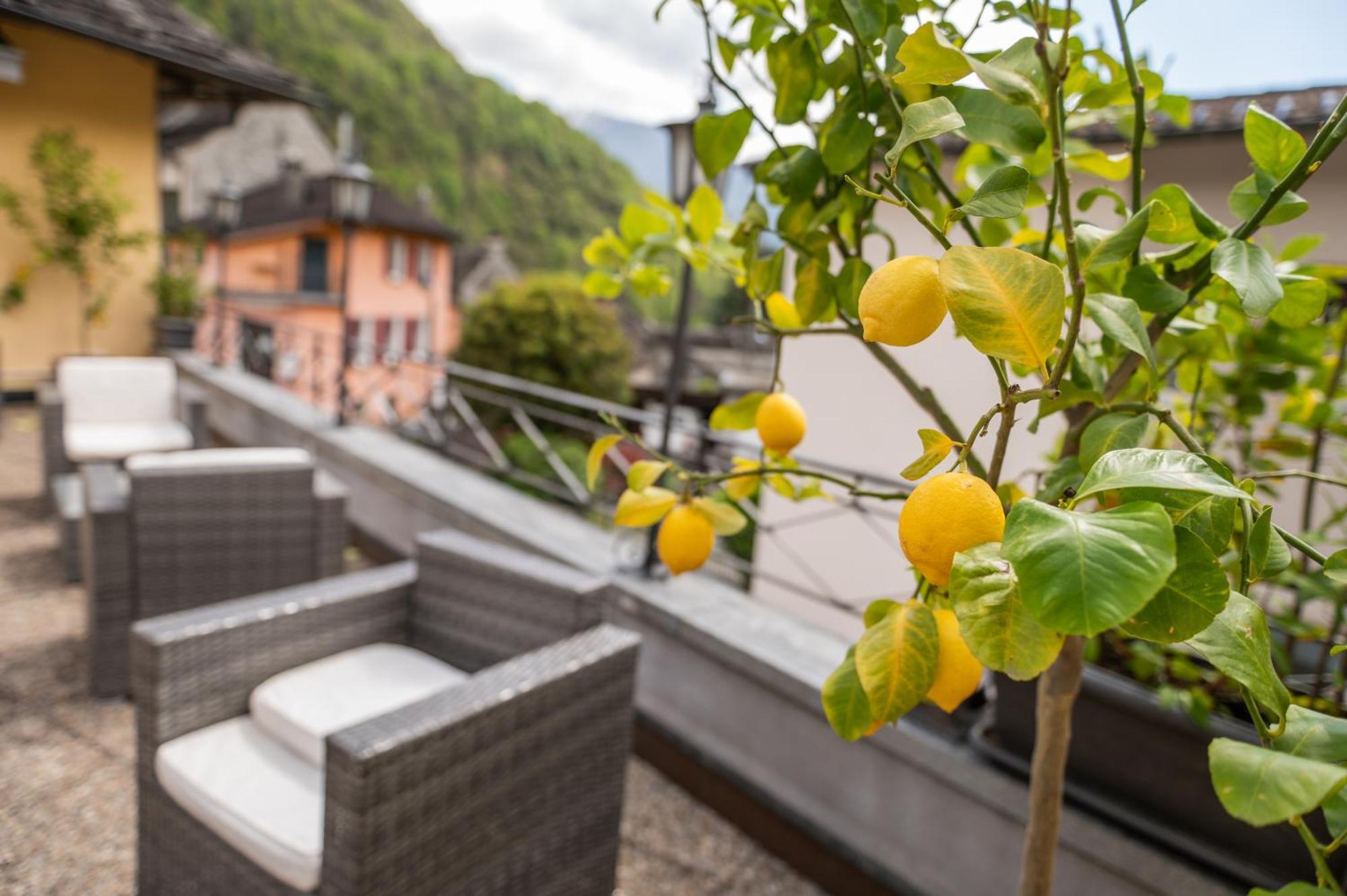 Locanda Poncini Maggia Bagian luar foto